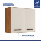 Cozinha Completa Atenas 12 Portas 3 Gavetas Nature/off White