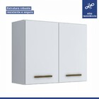 Cozinha Completa Atenas 14 Portas 3 Gavetas Branco - Kaiki Mó