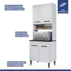 Cozinha Completa Atenas 9 Portas 1 Gaveta Branco - Kaiki Móve