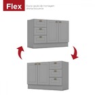 Cozinha Completa Atlanta 10 Portas 5 Gavetas 100% Mdf America