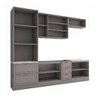 Cozinha Completa Atlanta 10 Portas 5 Gavetas 100% Mdf America