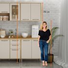 Cozinha Completa Austria Com 2 Armarios Aereo E 2 Balcões Cin