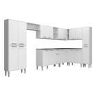 Cozinha Completa C/ Armário E Balcão Xangai Rock Multimóveis