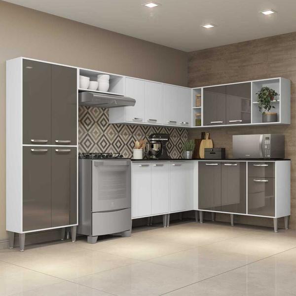 Cozinha Completa C Armario E Balcao Xangai Soul Multimoveis Leroy Merlin A multimoveis, esta localizada no maior polo moveleiro do brasil. cozinha completa c armario e balcao