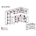 Cozinha Completa C/ Armário E Balcão Xangai Soul Multimóveis