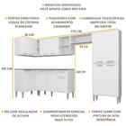 Cozinha Completa C/ Armário E Balcão Xangai Zouk Multimóveis