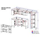 Cozinha Completa C/ Armário E Balcão Xangai Zouk Multimóveis