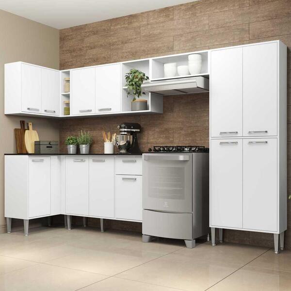 Cozinha Completa C/ Armário E Balcão Xangai Zouk Multimóveis