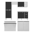 Cozinha Completa C/ Bancada Siena Multimóveis Mp2040 Branca/p