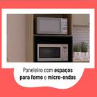 Cozinha Completa Caiena 12 Portas 3 Gavetas Mel/fumê 906426 -