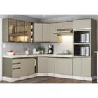 Cozinha Completa Canto Oblíquo 11 Peças Connect - Móveis Henn