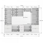 Cozinha Completa Chicago 12 Portas 7 Gavetas 100% Mdf America