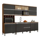 Cozinha Completa Cleo 5 Peças Chf Carvalho/grafite