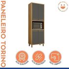 Cozinha Completa Com 2 Aéreos, 1 Paneleiro Porta De Vidro E 2