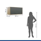 Cozinha Completa Com 2 Armários 1 De Geladeira E 1 Com 3 Port