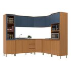 Cozinha Completa Com 8 Modulos 18 Portas E 3 Gavetas Florença