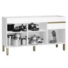 Cozinha Completa Com 8 Portas E 2 Gavetas Lia Supremo Freijó