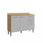 Cozinha Completa Com Armário Balcão E Torre Quente Gaia Casam