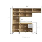 Cozinha Completa Com Armário Balcão E Torre Quente Gaia Casam