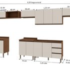 Cozinha Completa Com Armário Para Área De Serviço/lavanderia