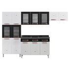 Cozinha Completa Com Balcão Para Pia 14 Portas 3 Gavetas Mira