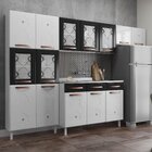 Cozinha Completa Com Balcão Para Pia 14 Portas 3 Gavetas Mira