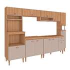 Cozinha Completa Com Balcão Para Pia Marti 12 Pt 1 Gv Mel E F