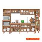 Cozinha Completa Com Balcão Para Pia Marti 12 Pt 1 Gv Mel E F