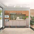 Cozinha Completa Com Balcão Para Pia Marti 12 Pt 1 Gv Mel E F