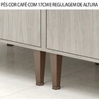Cozinha Completa Com Tampo 5 Peças New 08 Fellicci Legno/crema