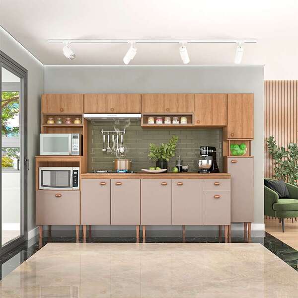 Cozinha Completa Com Tampo Marti 12 Pt 1 Gv Mel E Fendi