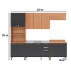 Cozinha Completa Com Torre Quente E Balcão De Pia Sálvia Frei