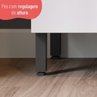 Cozinha Completa Com Torre Quente E Balcão Para Pia Avelã Mel