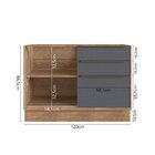 Cozinha Completa Com Vidro Reflecta 8 Peças 11 Portas Viena F