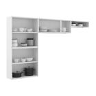 Cozinha Completa Compacta Aço Preto Branco D Maria Bertolini