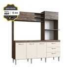 Cozinha Completa Compacta Aline 05 Portas 03 Gavetas 194x185x