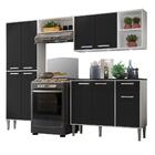 Cozinha Completa Compacta C/ 3 Leds, Armário E Balcão C/ Tamp