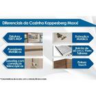 Cozinha Completa Completa Maxxi (3 Aéreos, 1 Balcão) 4 Peças