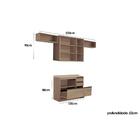 Cozinha Completa Completa Maxxi (3 Aéreos, 1 Balcão) 4 Peças