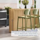 Cozinha Completa Condessa 5 Peças 8 Portas 1 Gavetas Carvalho