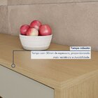 Cozinha Completa Condessa 5 Peças 8 Portas 1 Gavetas Carvalho