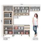 Cozinha Completa Connect 4 Peças Com Torre Quente 2 Fornos -