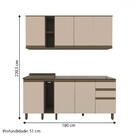 Cozinha Completa Connect 8 Portas 2 Gavetas 100% Mdf Duna/cri