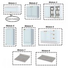 Cozinha Completa Dallas 11 Portas 3 Gavetas 100% Mdf American