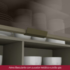 Cozinha Completa De 07 Peças Com Aéreo Micro-ondas E Cristale