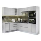 Cozinha Completa De Canto 100% Mdf Madesa Acordes 419003 Com