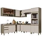 Cozinha Completa De Canto 11 Peças Connect - Móveis Henn