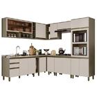 Cozinha Completa De Canto 11 Peças Évelin - Móveis Henn