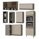 Cozinha Completa De Canto 11 Peças Évelin - Móveis Henn