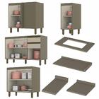 Cozinha Completa De Canto 11 Peças Évelin - Móveis Henn